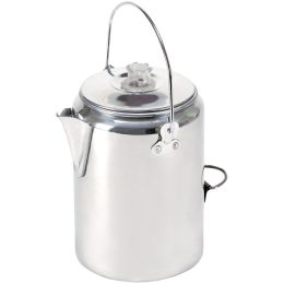 Stansport 277 9-Cup Aluminum Percolator Coffee Pot