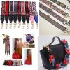 Colorful Shoulder Strap With Rivet Package Strap