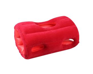 Multifunction Outdoor Inflatable Travel Camping Pillow Office Pillow RED