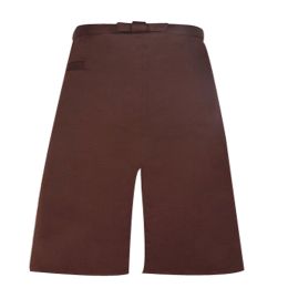 Women's Half-length Long Paragraph Dark Brown Apron