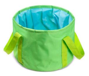 15L Portable Folding Wash Basin Leak-proof Foldable Bucket Footbath Basin with Carrying Pouch #3