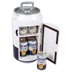 Corona Can Cooler, 6 Can Mini Fridge